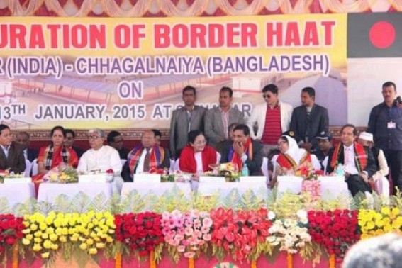 Out of 8 only 2 border haats are functional in Tripura Out of 8 only 2 border haats are functional in Tripura